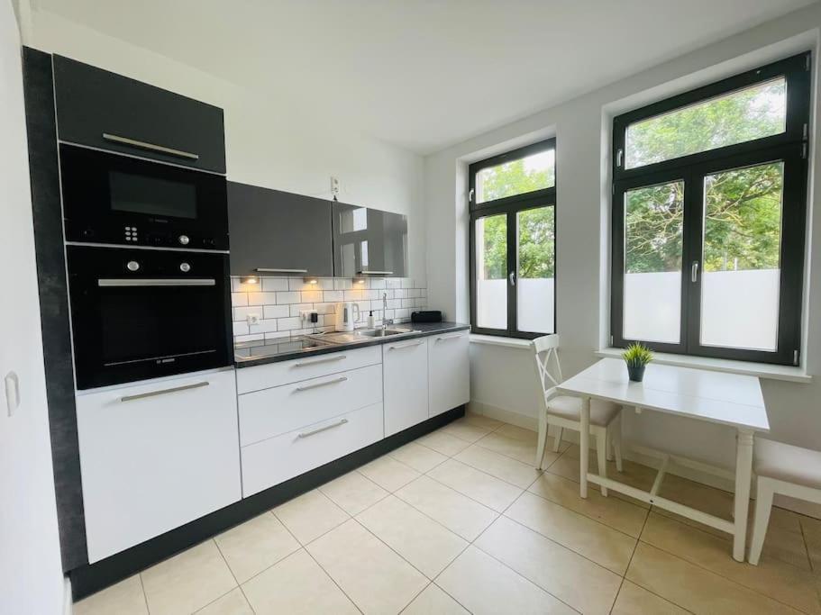 Charmante Wohnung Im Gruenen Leipzig Exterior foto