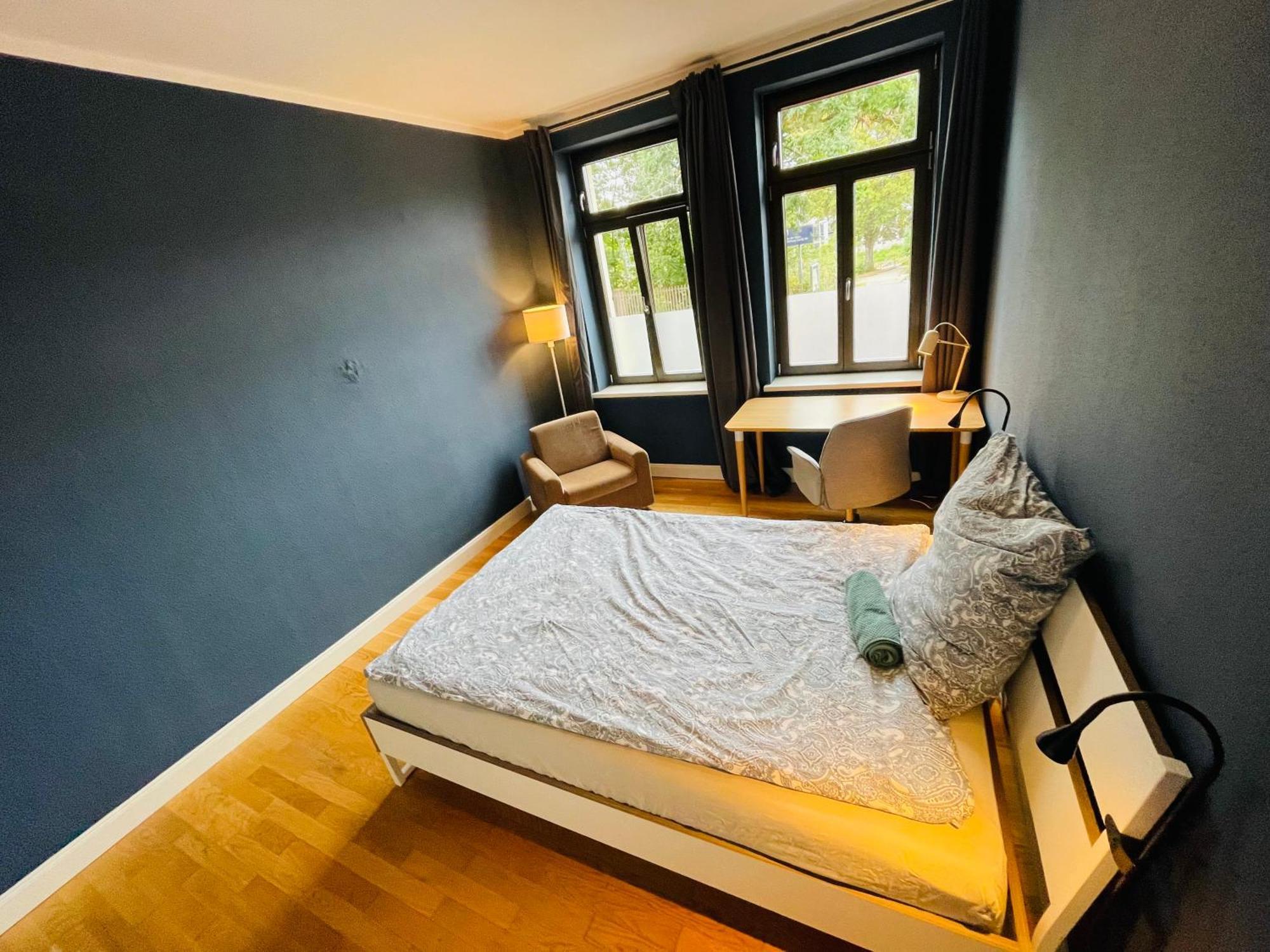 Charmante Wohnung Im Gruenen Leipzig Exterior foto